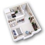 Studio Floor Plans For Seniors